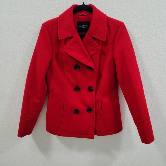 Celebrity Pink Jackets & Blazers - Celebrity Pink Women's Jacket Red Size M.